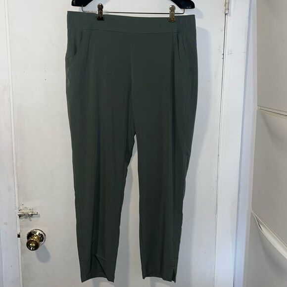 EDDIE BAUER Sage Green Travel Ankle Pant-L - Picture 2 of 9